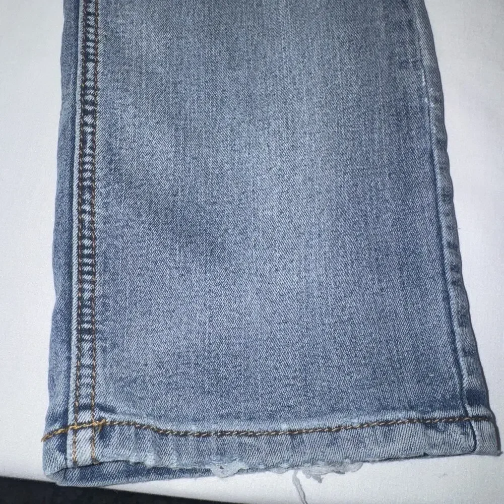 Nat Nast Jeans Mens 36x32 Blue Maverick Straight Dark Wash Faded Luxury Denim